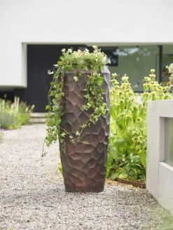 Cascara Vaas - Brons - D40H90 Cm [pallet] -Loofbomen Winkel 1951715016