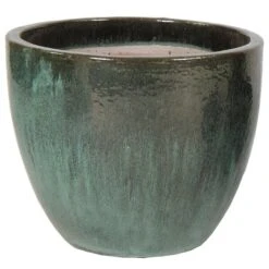 Glazed Egg - Moss Green - D60H52 Cm [pallet]